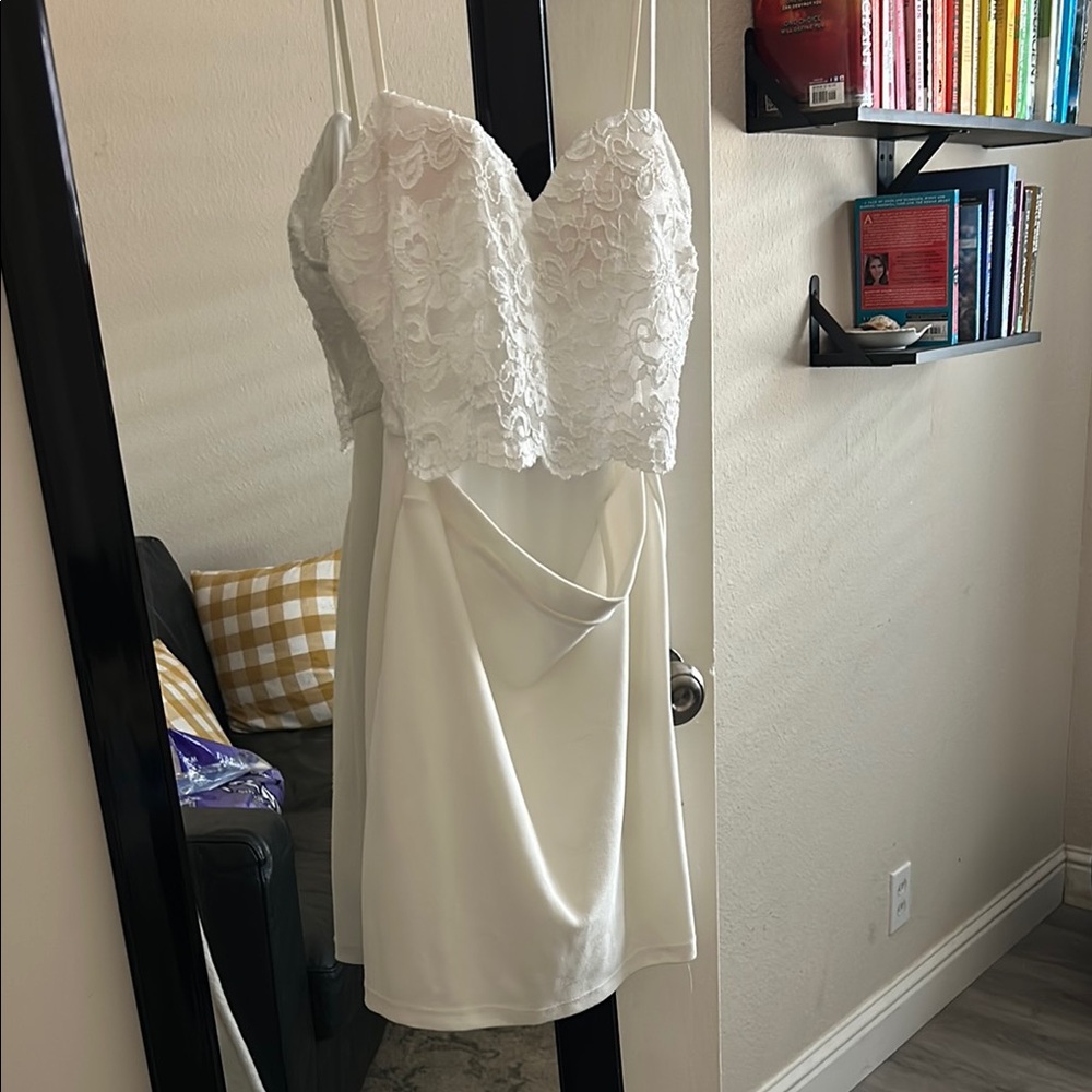 White Lace Dress